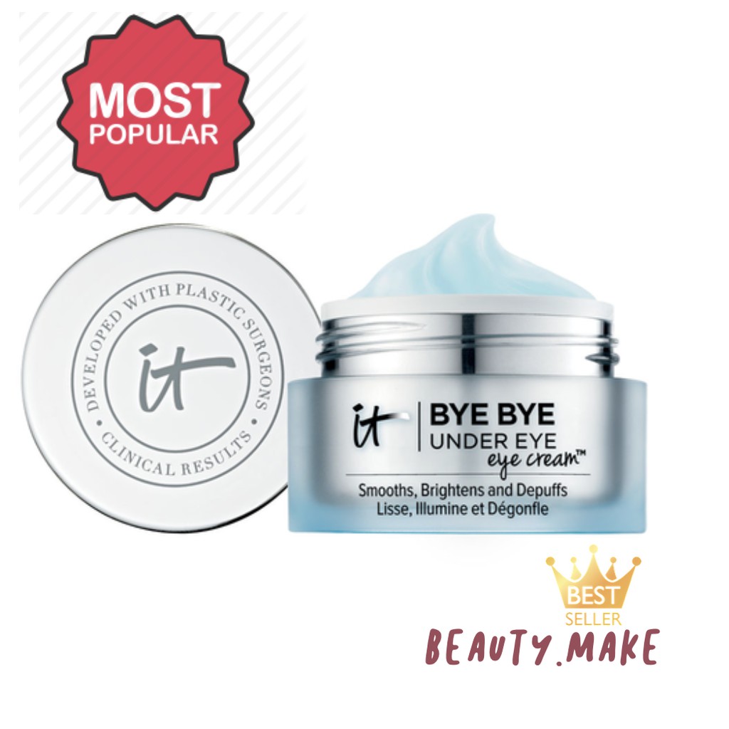 bye bye under eye cream