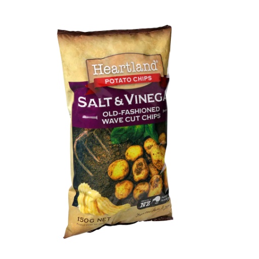 Heartland Potato Chips Salt & Vinegar 150g Shopee Singapore
