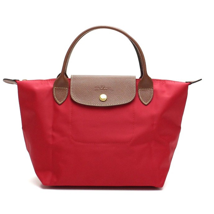 longchamp le pliage medium short handle