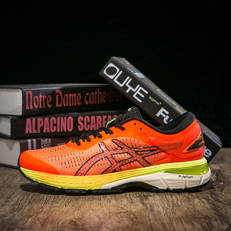 asics kayano orange