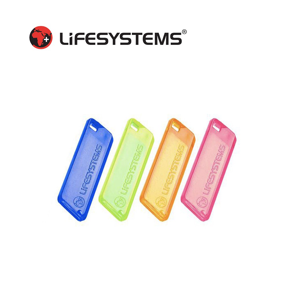 Lifesystems Camping Hiking Glow in the Dark Luminescent Tag Keyring 