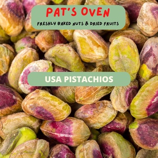 USA Baked Pistachios (Unsalted, Salted with shells), Pats Oven Healthy Baked Nuts & Dried Fruits (Healthy snack)