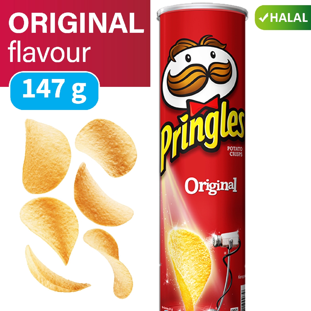 Pringles Galaxy Potato Chips, Original, 147g | Shopee Singapore