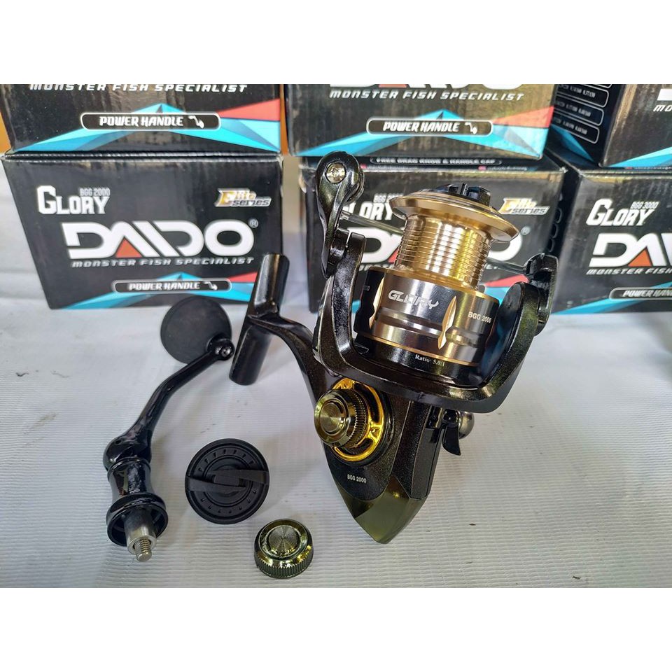 different style fishing reels