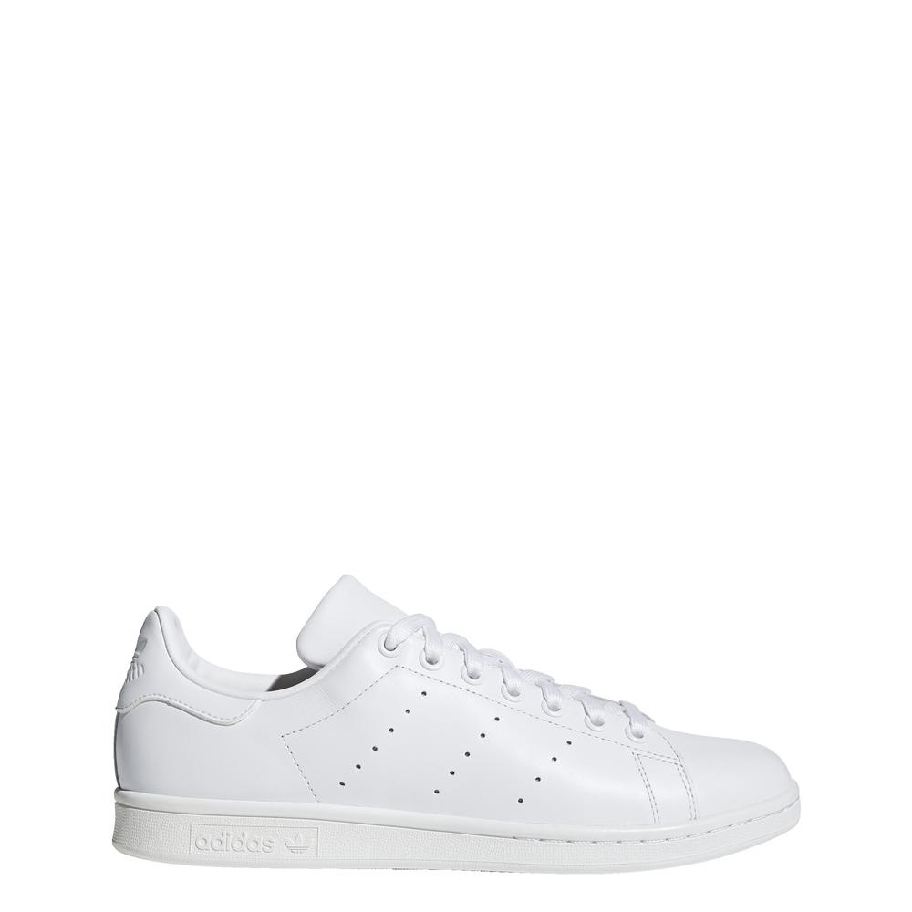 all white stan smith trainers