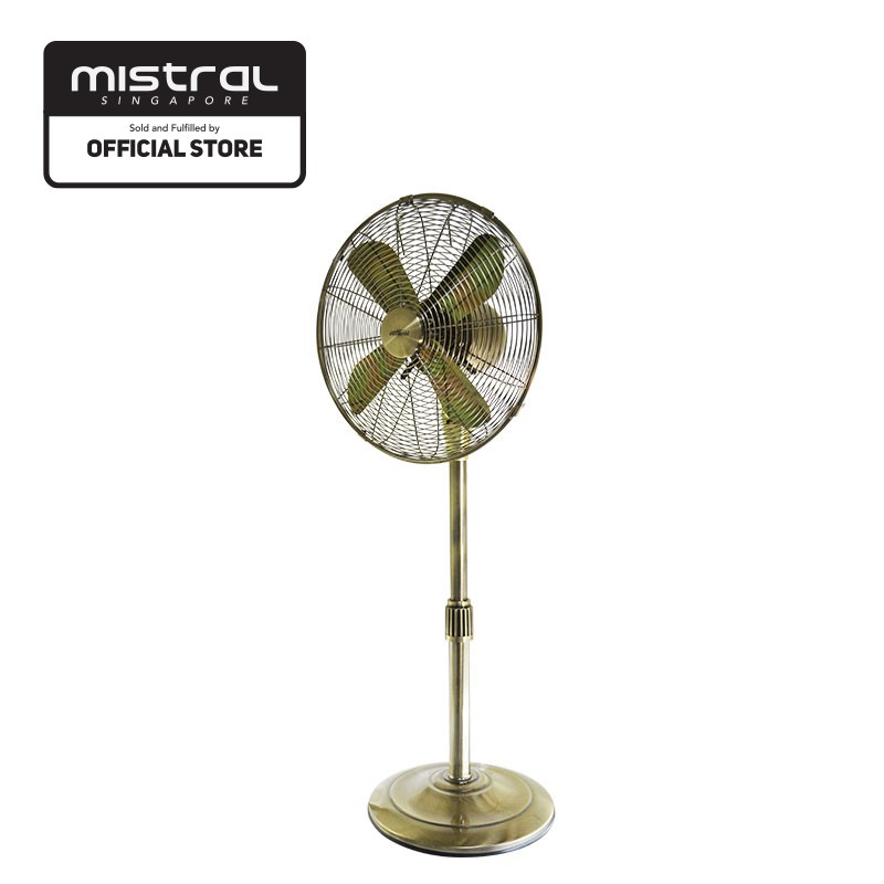 Mistral 16" Metal Stand Fan MSF16MB Shopee Singapore