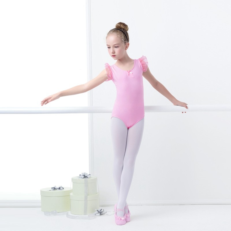 pink ballet bodysuit