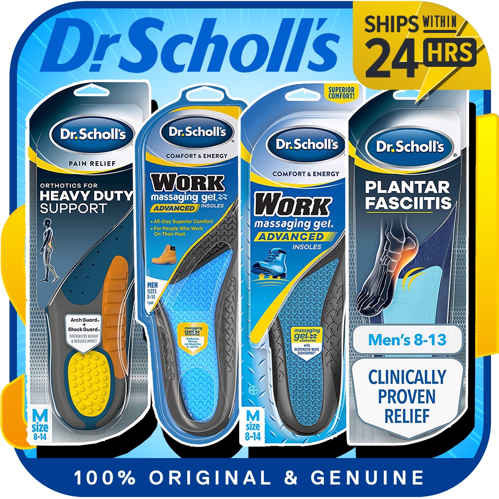 Scholl's Pain Relief Orthotics For Arch Men's, Size 812 Health