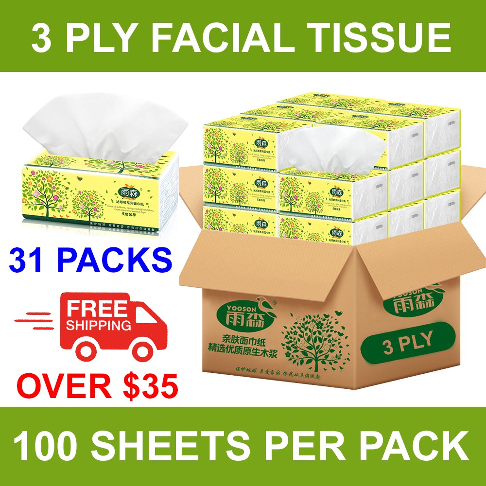 facial-tissue-paper-3-ply-100-sheets-pack-shopee-singapore