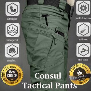 Image of [Ready Stock]Cargo Pants IX7 Tactical Pants Outdoor Men's Camouflage Pants Training Pants Multi-pocket Overalls Army Fan Pants