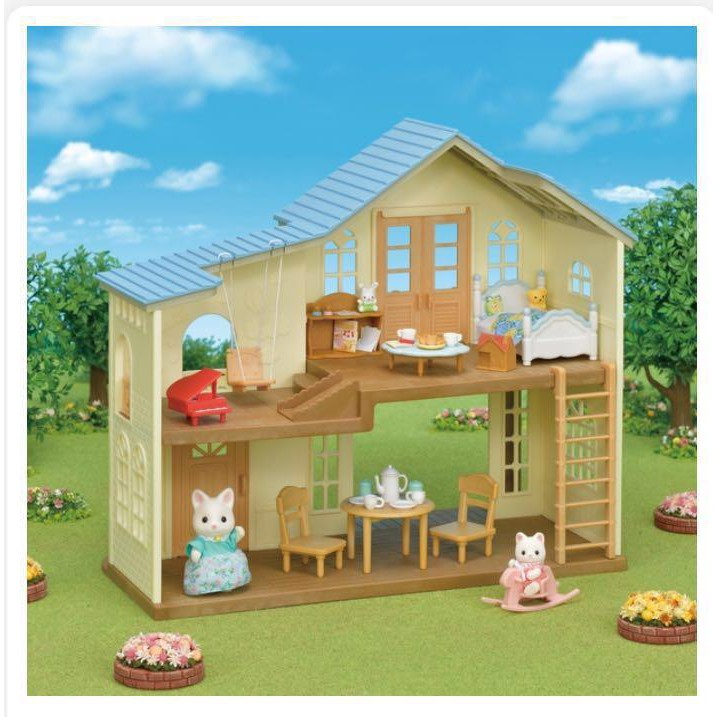 Blue Roof House Gift Set 