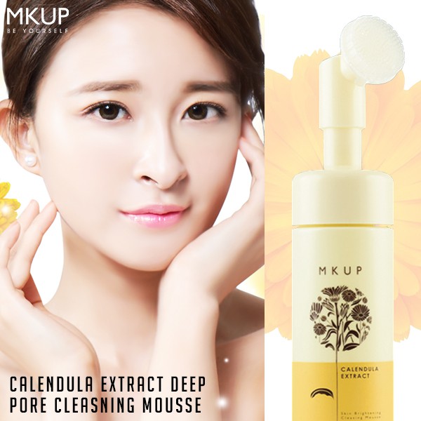 mkup calendula extract cleansing mousse