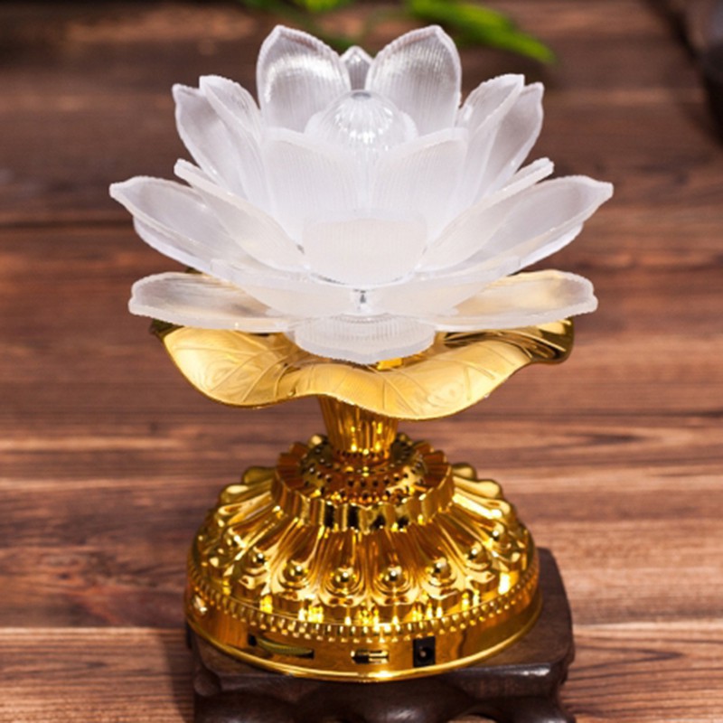 Want Led Buddha Headlight Evergloss Light Changing Machine Guanyin Bodhisattva Lotus Lamp For Lamps God Of Shopee Singapore