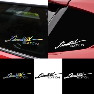 2pcs Car Reflective Sticker Limited Edition Creative Motorcycle Decals Auto Vinyl Sticker Car-styling Decal
