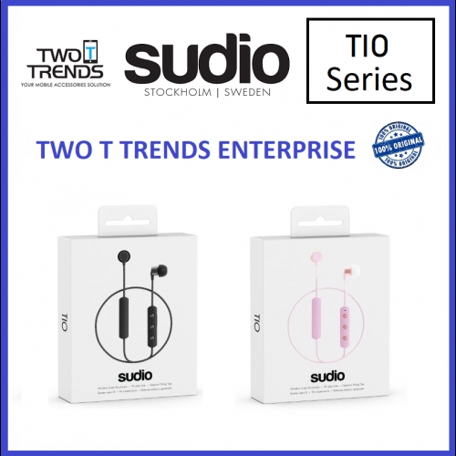 sudio tio bluetooth earphones