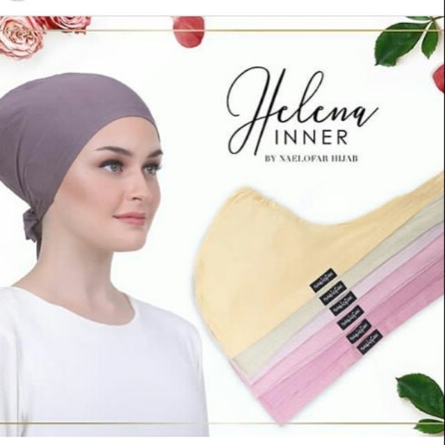 Shop Malaysia Exclusive Inner Naelofar Helena Ikat Tali Viscose Cotton Anak Tudung Shopee Singapore