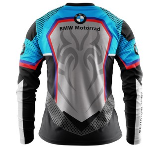 BMW Motocross Racing Shirt Jersey Dirt Bike Riding Top MTB | Shopee