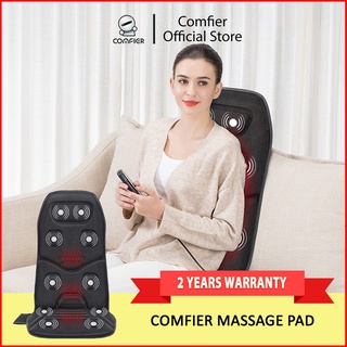 COMFIER CF-2206 Massage Seat Cushion, Car Seat with Heat - 10 Vibration Motors | 2 Years Warranty