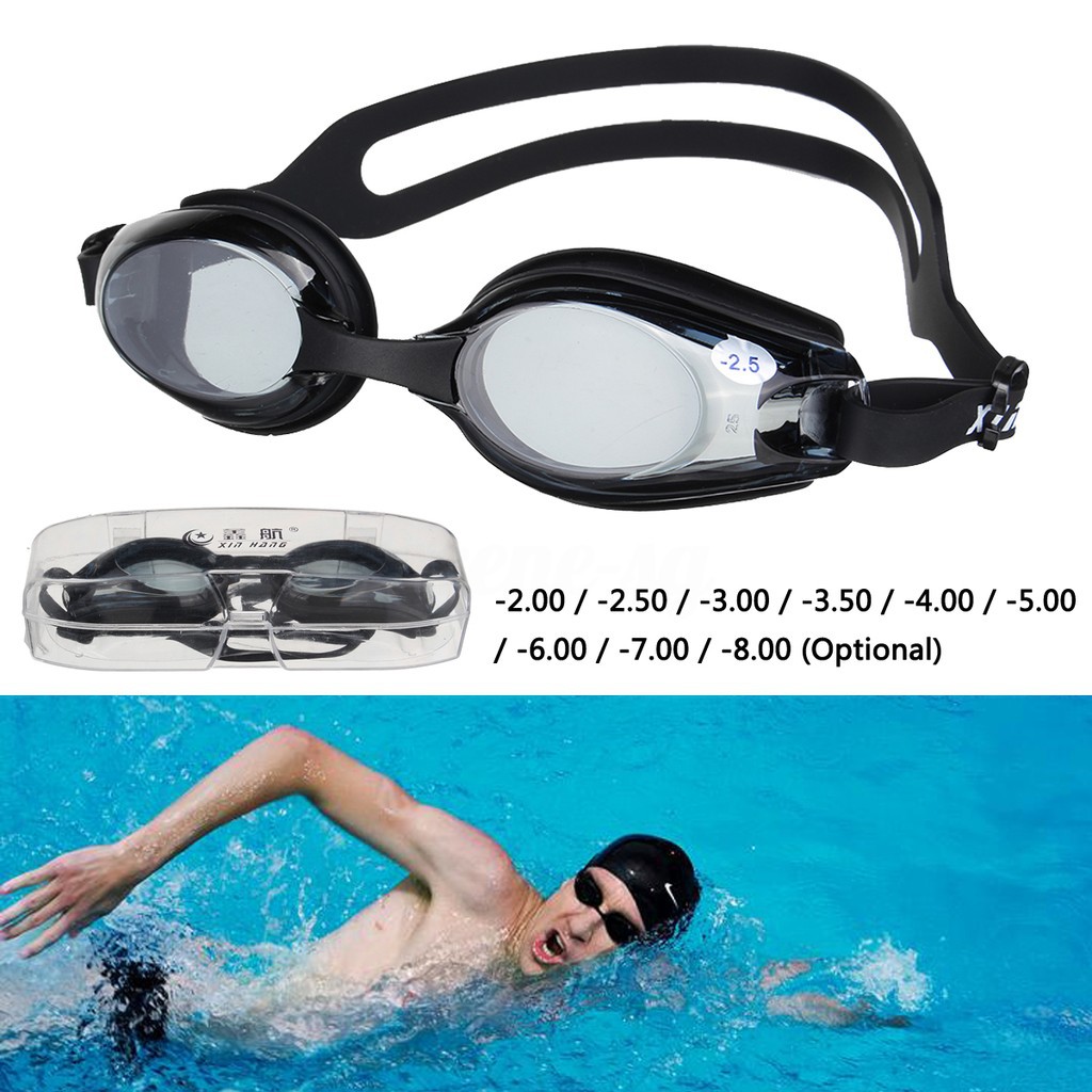 nearsighted swimming goggles
