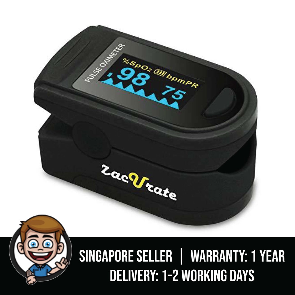 Zacurate Pro Series 500D Deluxe Fingertip Pulse Oximeter Blood Oxygen