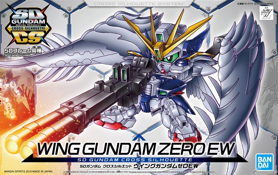 Bandai Sd Gundam Cross Silhouette 013 Wing Gundam Zero Ew Plastic Model Kit Shopee Singapore