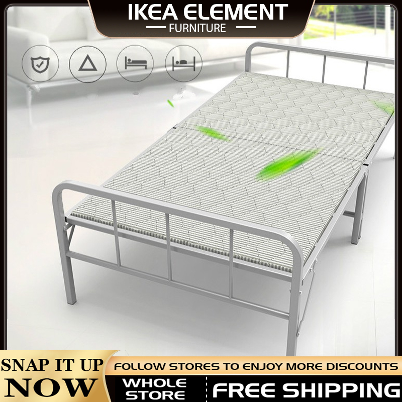 Ikea Element Sg Foldable Single Metal, Foldable Metal Bed Frame