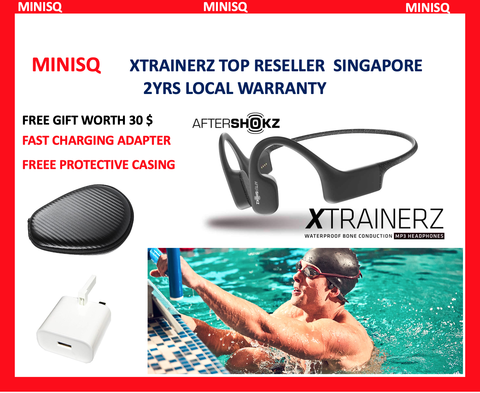 Aftershokz Xtrainerz Mp3 Waterproof Headphones Specially For Swimming And Sports Shopee Singapore