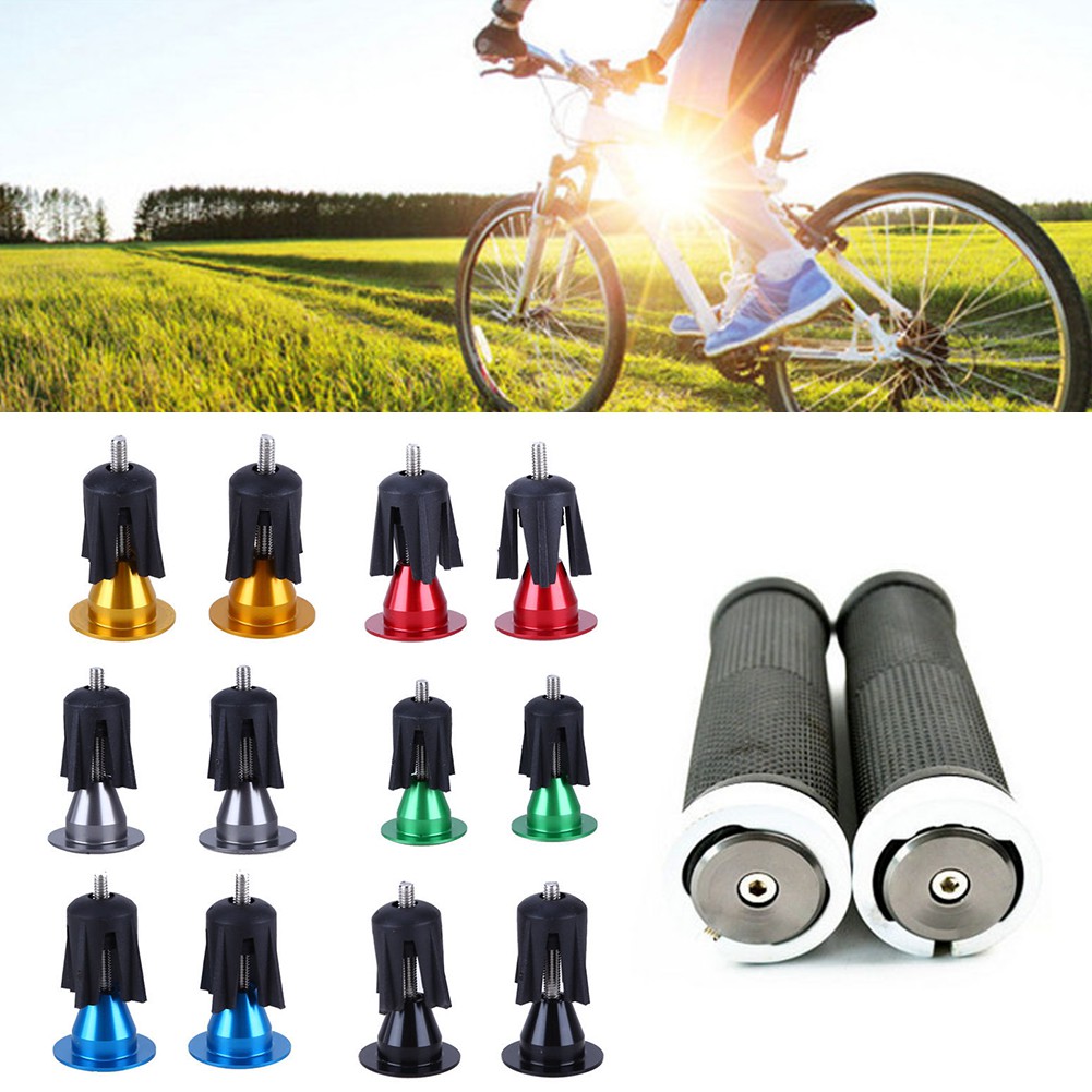 mtb grip end caps