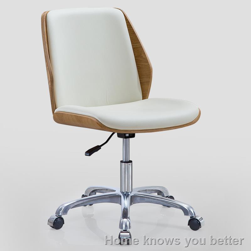 âthe boss office chair is contemporary and contracted computer backrest wood without armrest 
