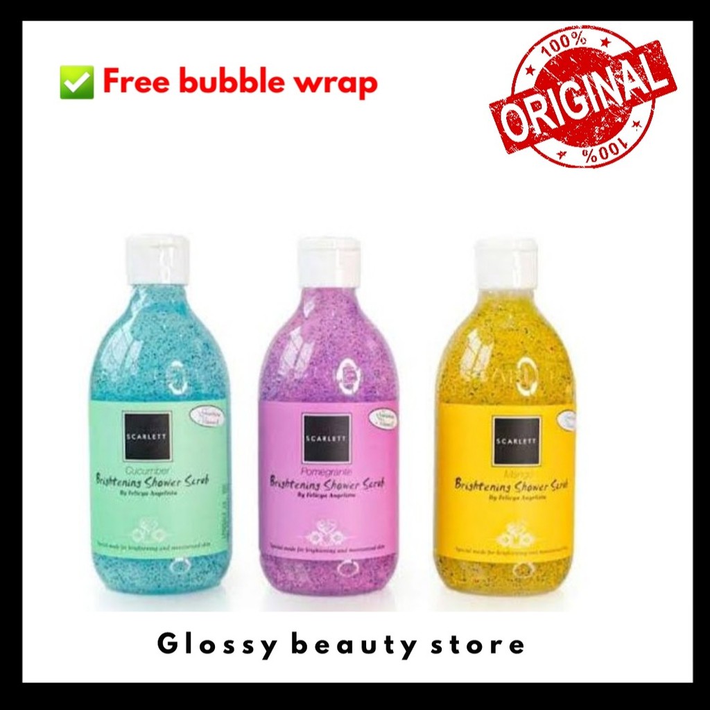 Scarlett Whitening Shower Scrub - Scarlett Original Body  
