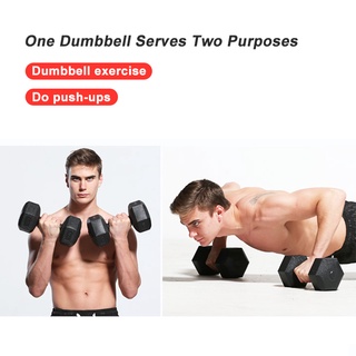Dumbbells 5kg 10kg 20kg PVC Non-slip Dumbbells For Men And Women Arm Exercise Household Fitness #3