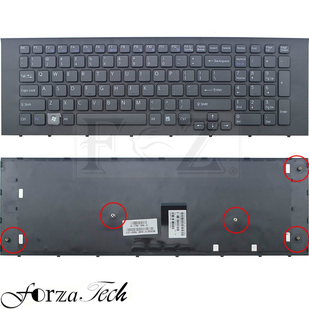 SONY Vaio Keyboard VPC-EC VPC EC PCG-91111M PCG-91112M 148793981 ...