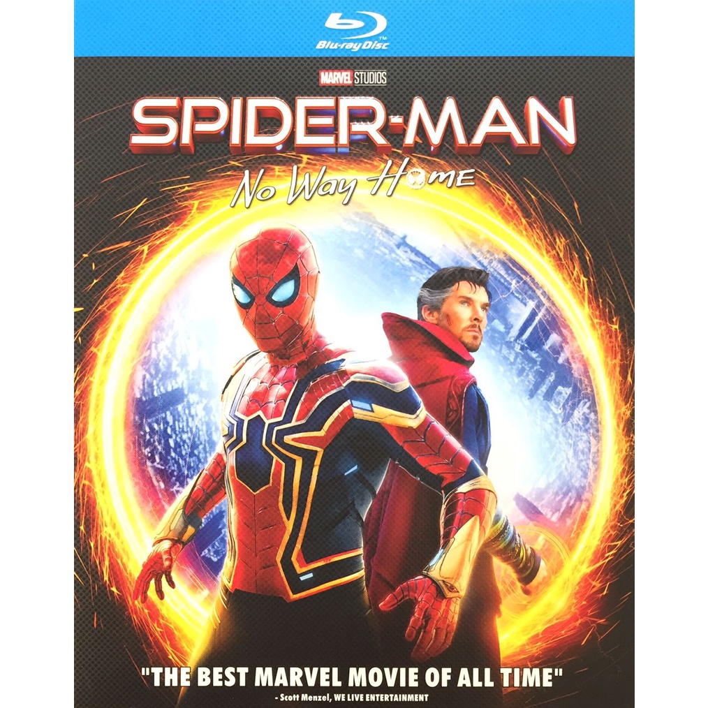 Bluray Movie SpiderMan No Way Home 蜘蛛侠：英雄无归 (Bluray Import 25GB