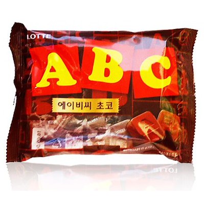 Lotte Abc Chocolate Korea Milk Choco Bulk Best Cacao Cocoa Shopee Singapore