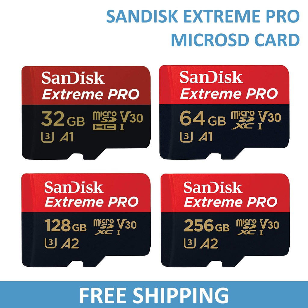 Карта памяти sandisk extreme pro 128 гб