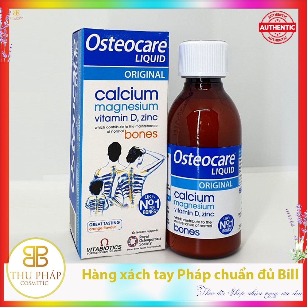 Osteocare Liquid Water Calcium 0ml Shopee Singapore