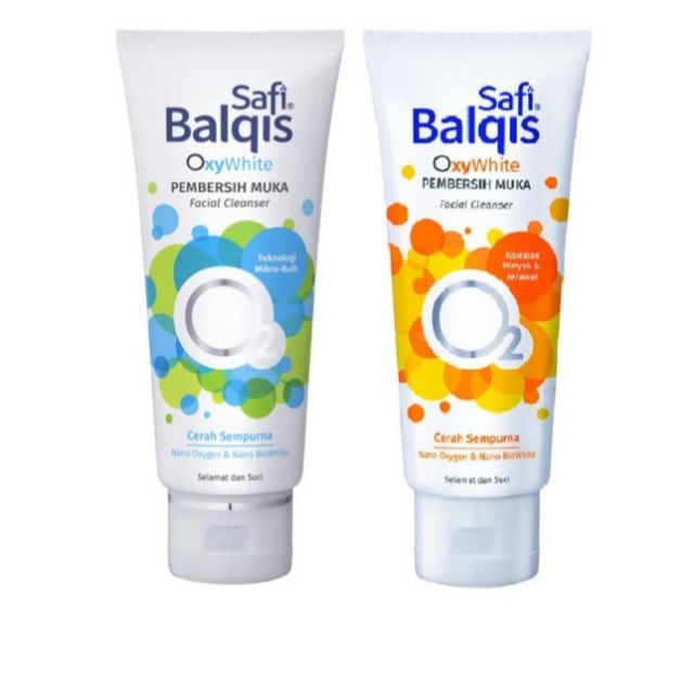 Safi Balqis Oxywhite Facial Cleanser Shopee Singapore