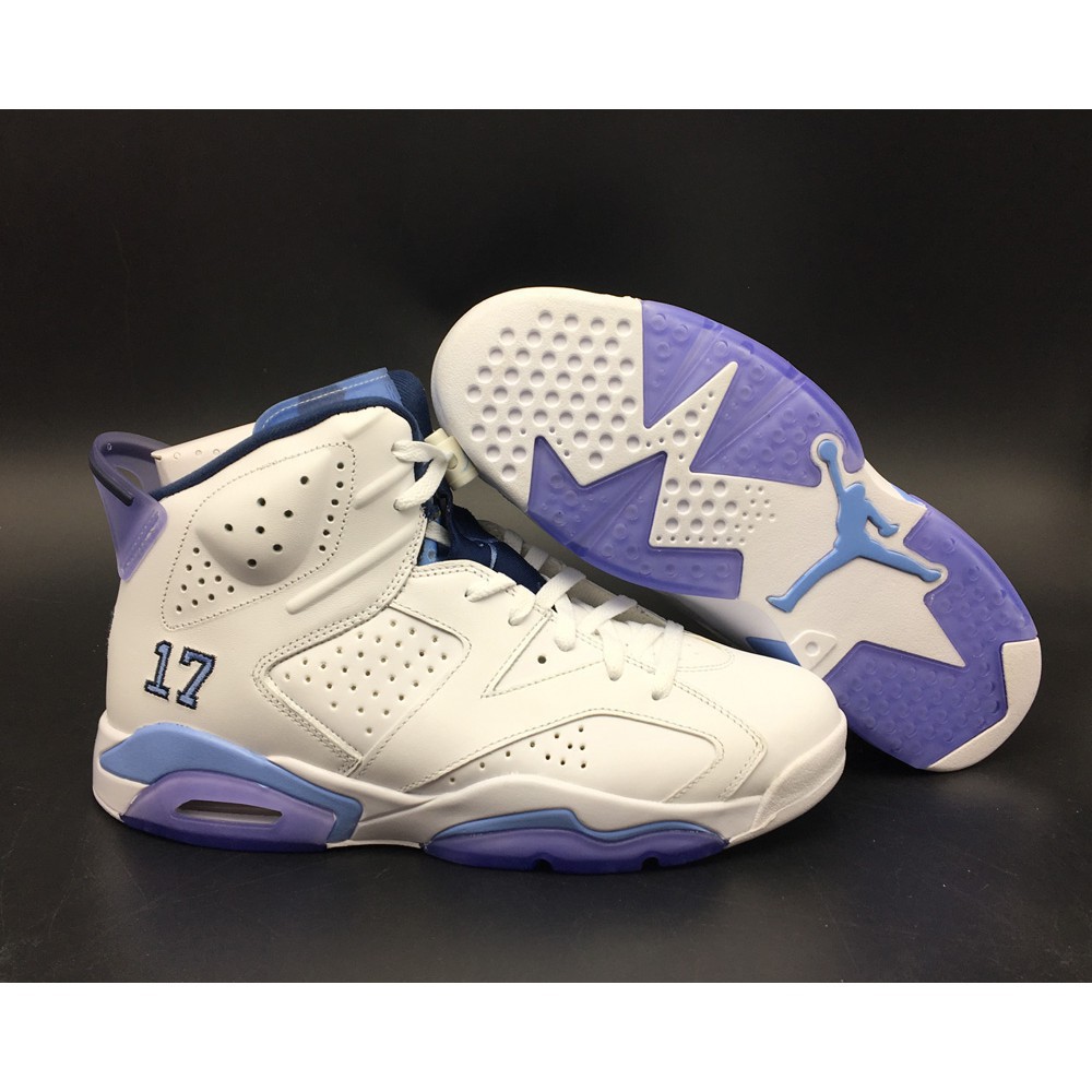 jordan 6 unc white