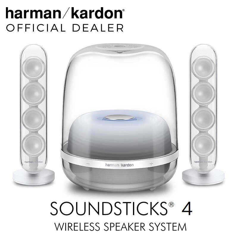 harman kardon soundsticks iii bluetooth 2.1 speaker system