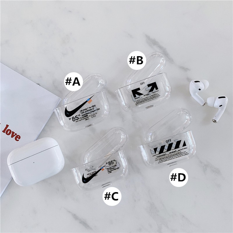 off white apple airpods case