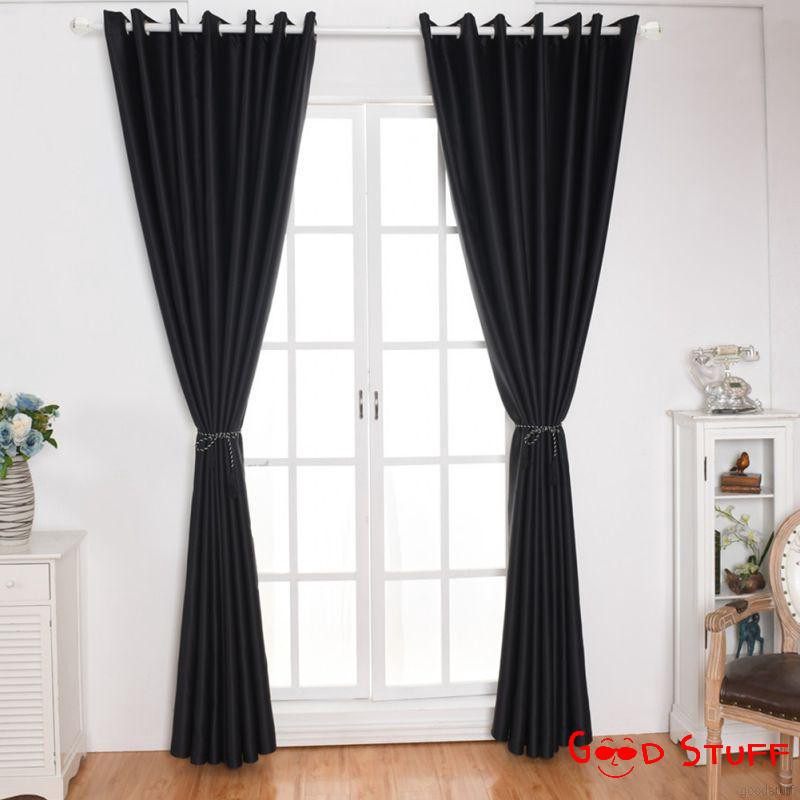 Semi Blackout Curtains Solid Color Curtains Customized Home