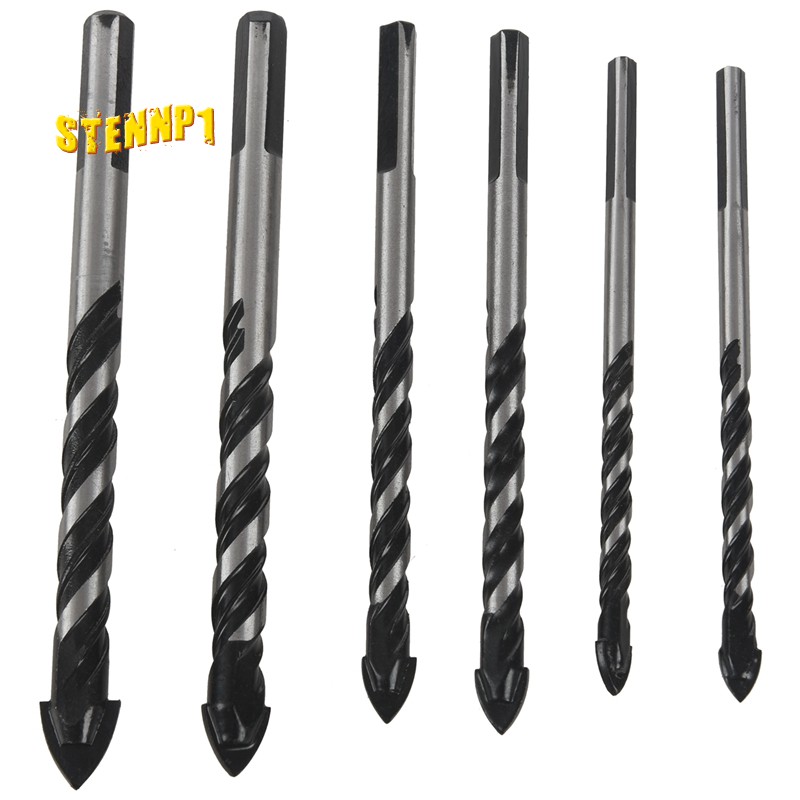 Mirrors 40 50 90mm Brick Wall 10pcs Carbide Twist Drill Bits Set Multi Function Extensions for Porcelain Ceramic Tile Glass Marble,Masonry and Wood