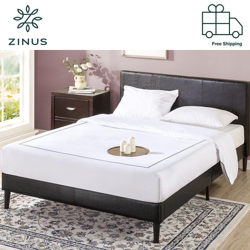 Zinus® Liam Platform Bed Frame | Shopee Singapore