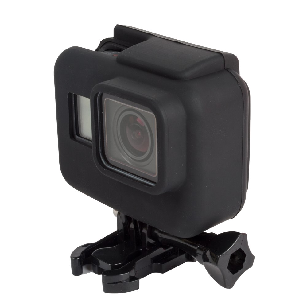 Telesin Black Soft Silicone Case Protective Shell For Gopro Hero 5