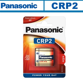 Panasonic CR-P2 CRP2 Lithium 6v Battery
