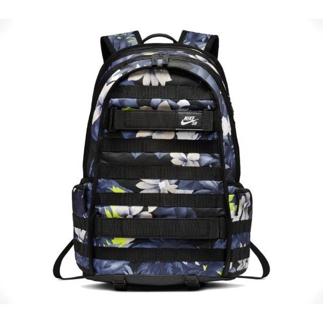 Nike Sb Black Blue Backpack Rpm Backpack Floral Sports Casual Cn 6809 010 Jun Shopee Singapore