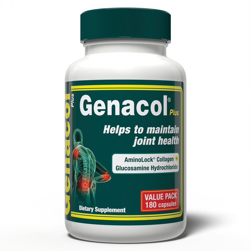 Genacol Plus 180 caps 2in1 Formula for Quick Relief of Joint Pain