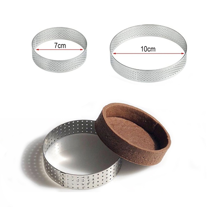 8pcs Tart Ring Mold,mini Rings For Baking 【人気商品】