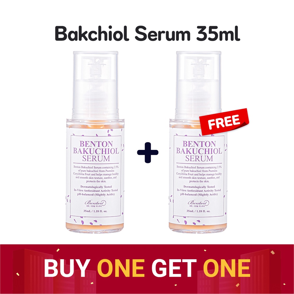 [Bundle Of 2] Benton Bakuchiol Serum 35ml | Shopee Singapore