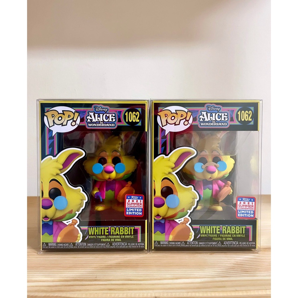 Blacklight White Rabbit Funko Pop 